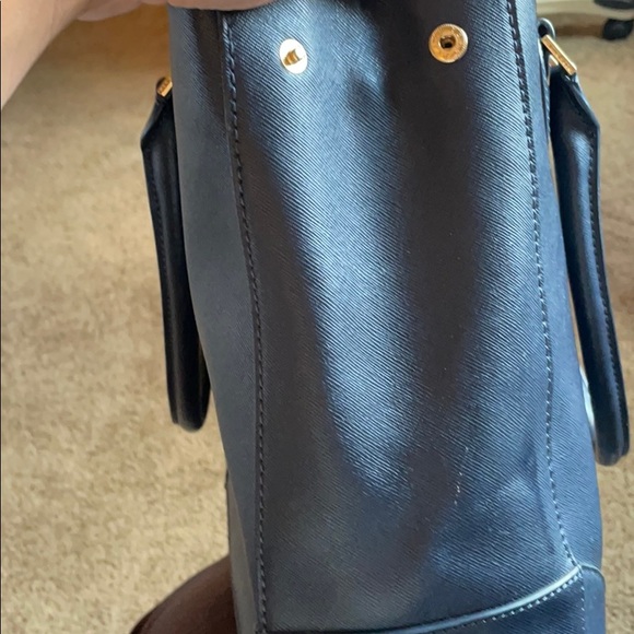 Tory Burch east west Robinson tote navy - Picture 6 of 7